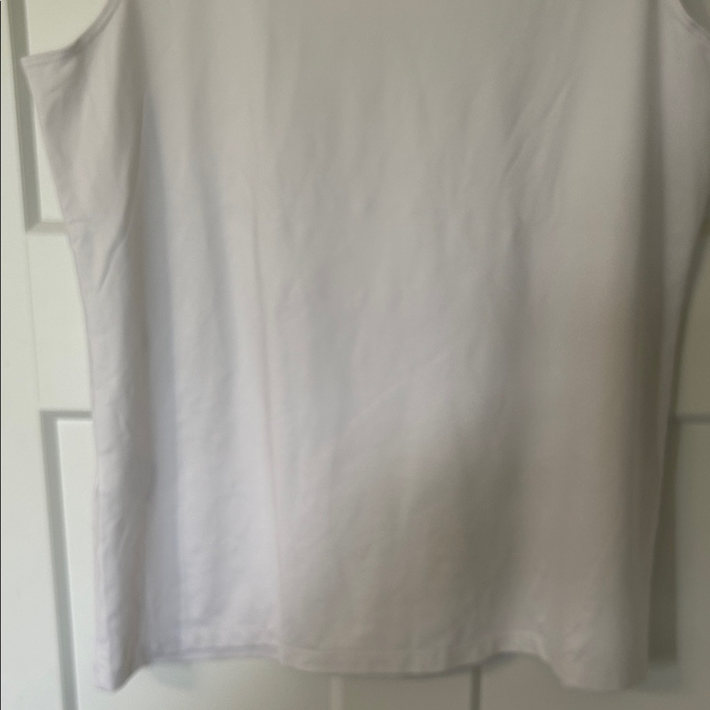 Chico's Classic White Tank Top - Picture 7 of 7